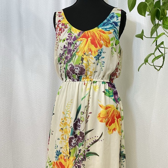 Old Navy Multicolor Floral Dress Size S - Picture 2 of 4